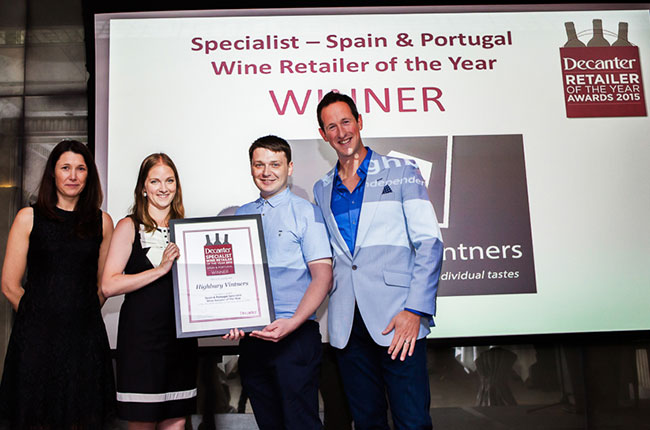 Highbury Vintners, Retailer Awards
