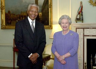 Nelson Mandela and The Queen