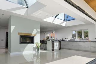 Korniche’s roof lanterns are available in sizes up to 6m x 4m and can be installed quickly and with minimal fuss.