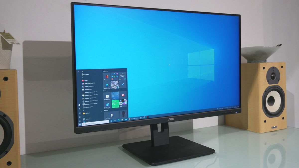 AOC U32P2 review | TechRadar