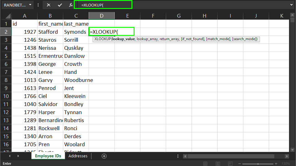 How to Use XLOOKUP in Excel: VLOOKUP on Steroids | Tom's Hardware