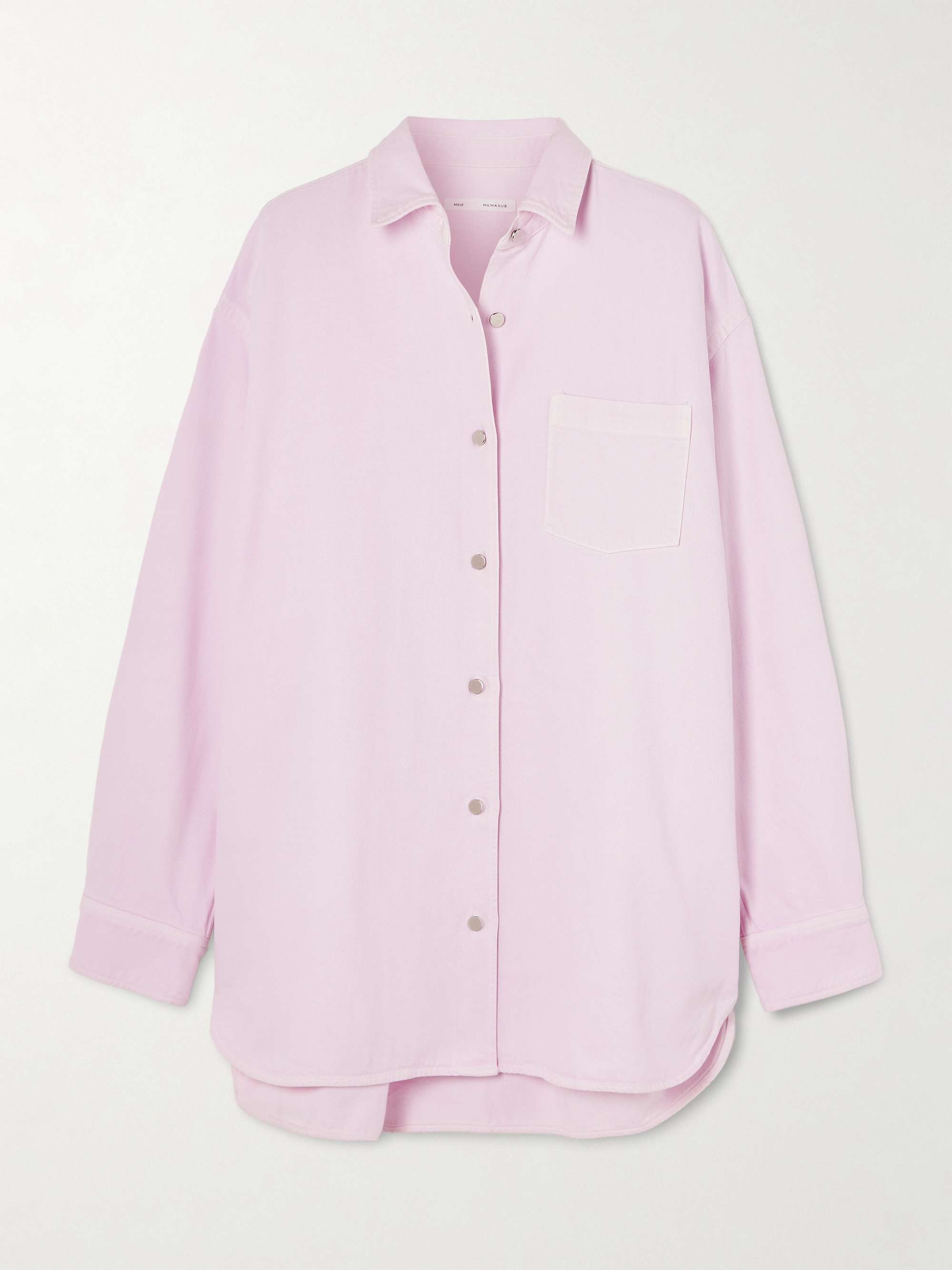 + Maria Mcmanus Oversized Organic Denim Shirt