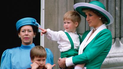 Prince Harry and Princess Margaret
