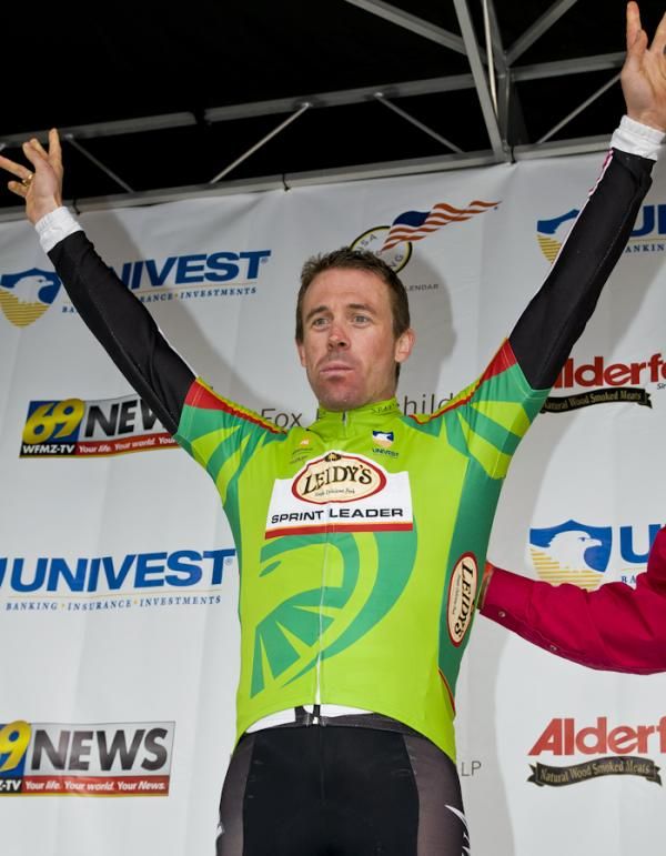 2011 Univest Grand Prix Sprint Leader Brett Tivers (Garneau Club).