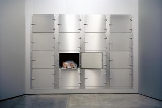 'Untitled', 2011 by Elmgreen & Dragset, shown at Fondazione Prada, Milan
