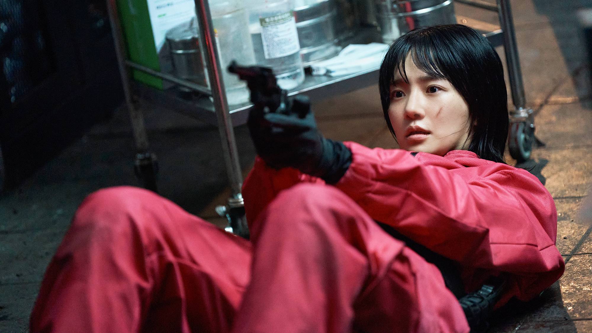 Park Gyu-young as No-eul in "Squid Game" season 3