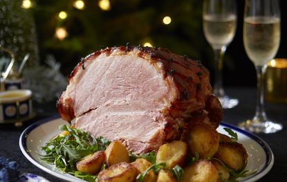 Downton Abbey's decadent Christmas ham