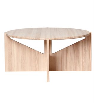 Table in solid oak, £443, Kristina Dam Studio at Skandium