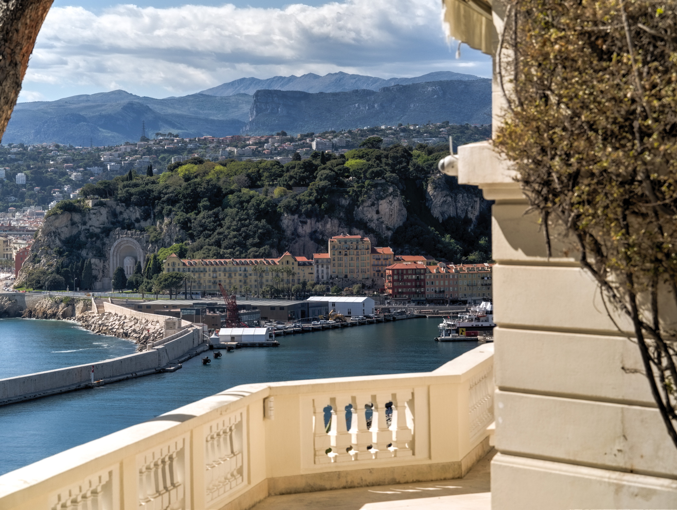 Glorious views at the Villa Roc Fleuri
