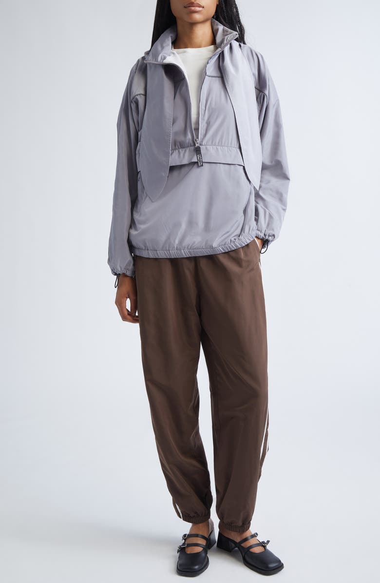 Paprika Taffeta Track Pants