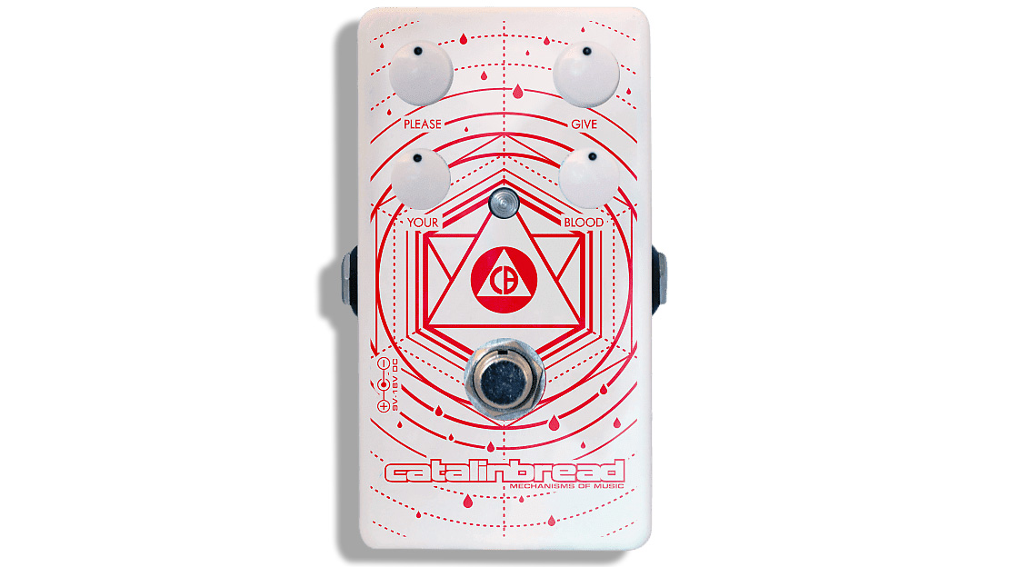 Catalinbread's Blood Donor is a distortion pedal that aids the Red