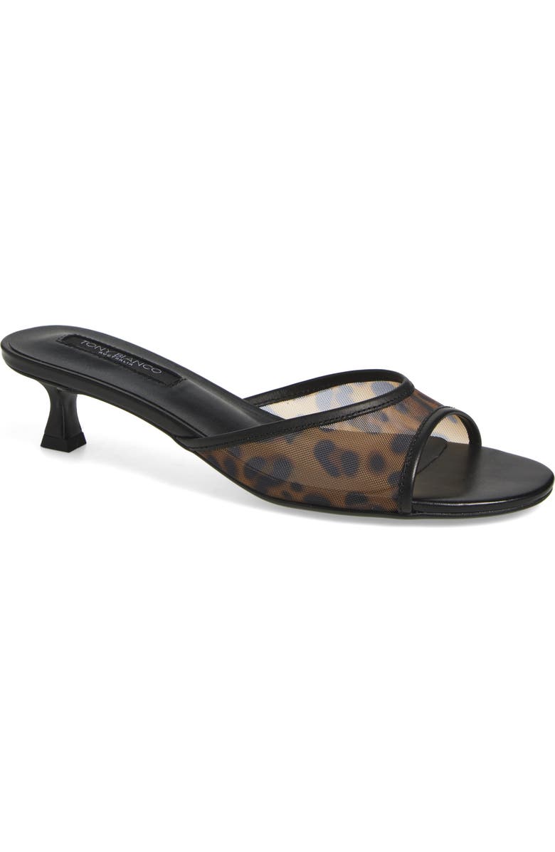 Pru Kitten Heel Slide Sandal