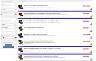 Screengrab from GPU supply