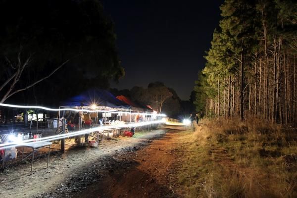 Saturday night in the feed zone