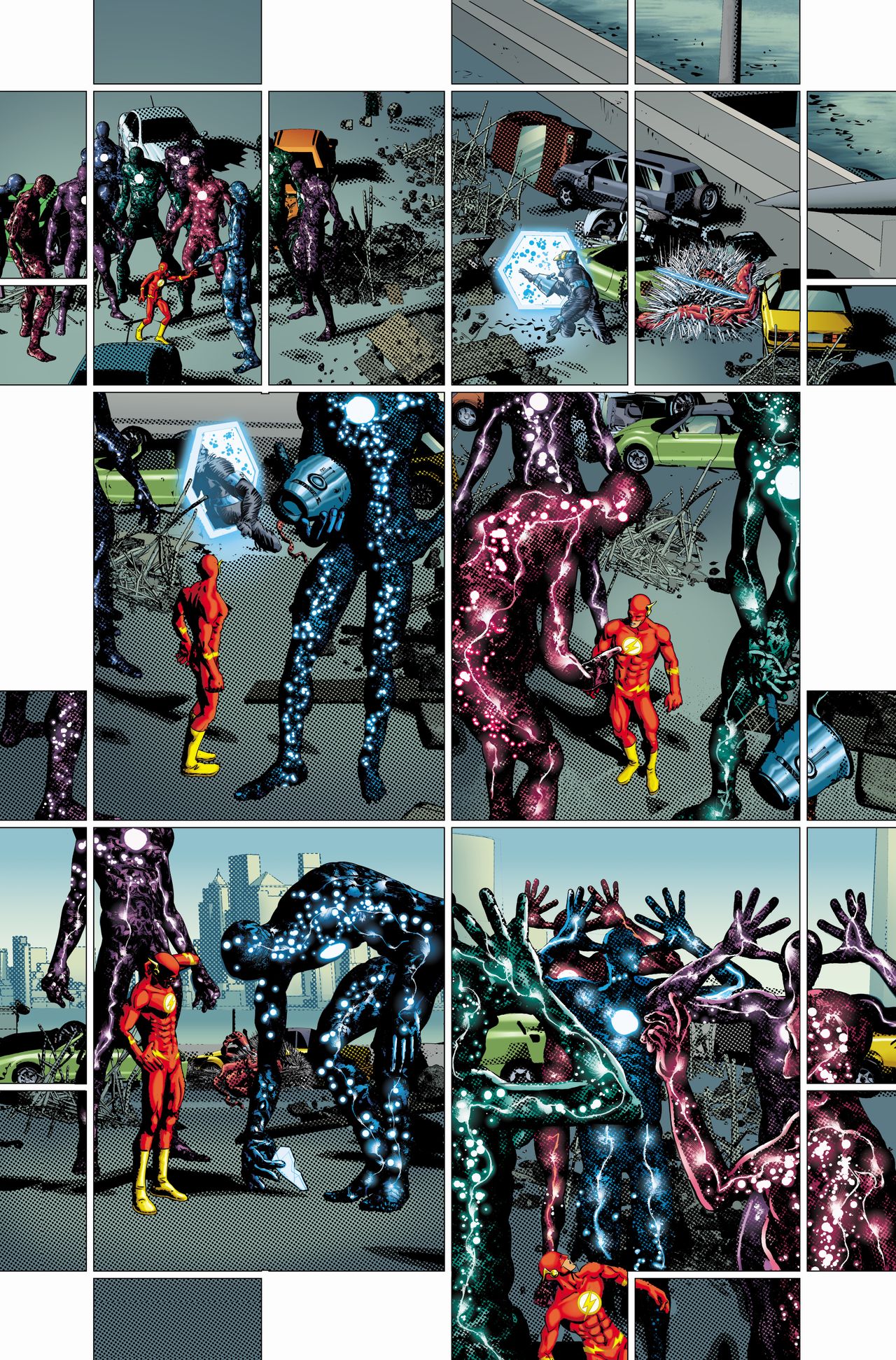 Interior art from The Flash #2.