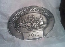 Burghley plaque
