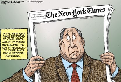 Political Cartoon U.S. New York Times Cartoons Free Press