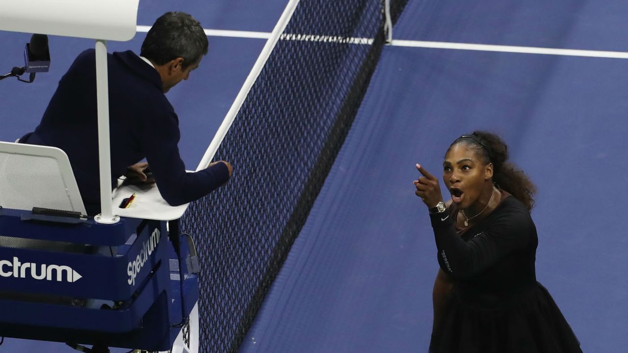 Serena Williams US Open final Carlos Ramos