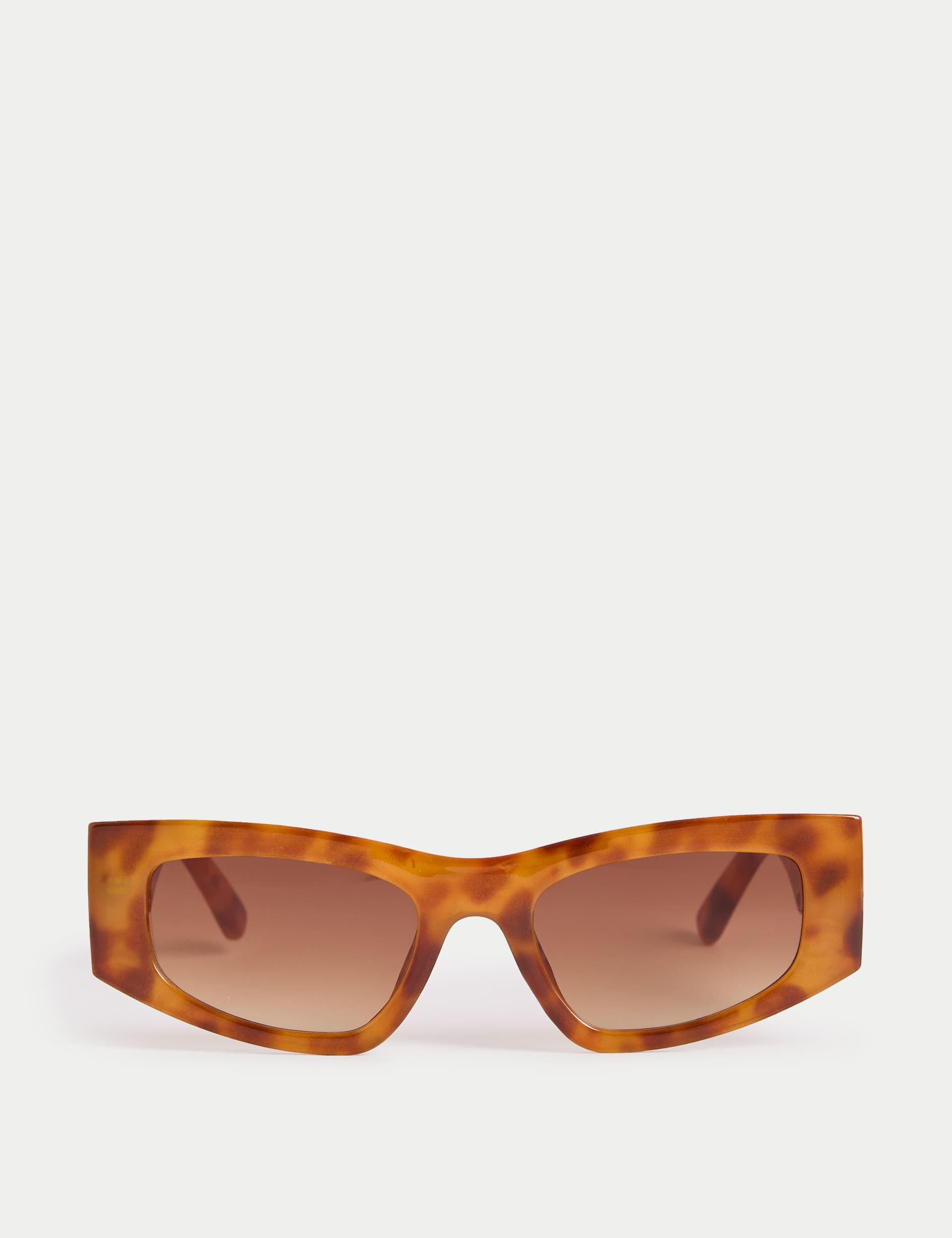 Angular Cat Eye Sunglasses