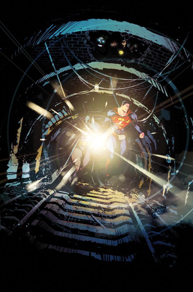 Adri&aacute;n Guti&eacute;rrez's variant cover for Batman/Superman: World's Finest #39.