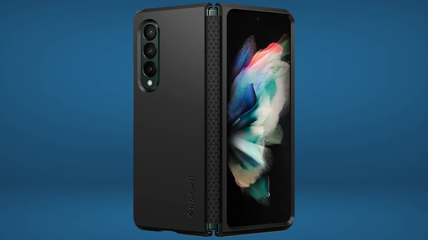 spigen tough armor for galaxy z fold 3 amazon product listing image