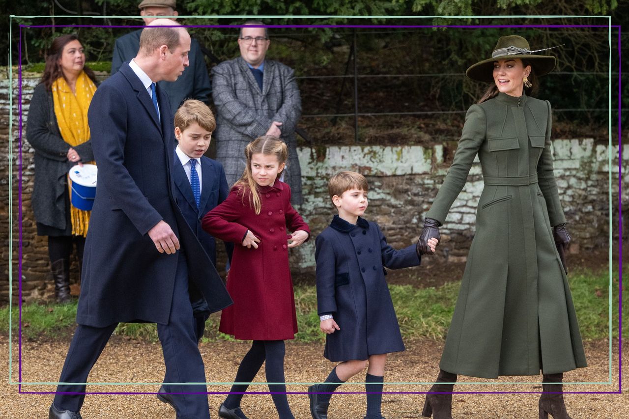 Prince William, Kate Middleton, Prince George, Princess Charlotte and Prince Louis