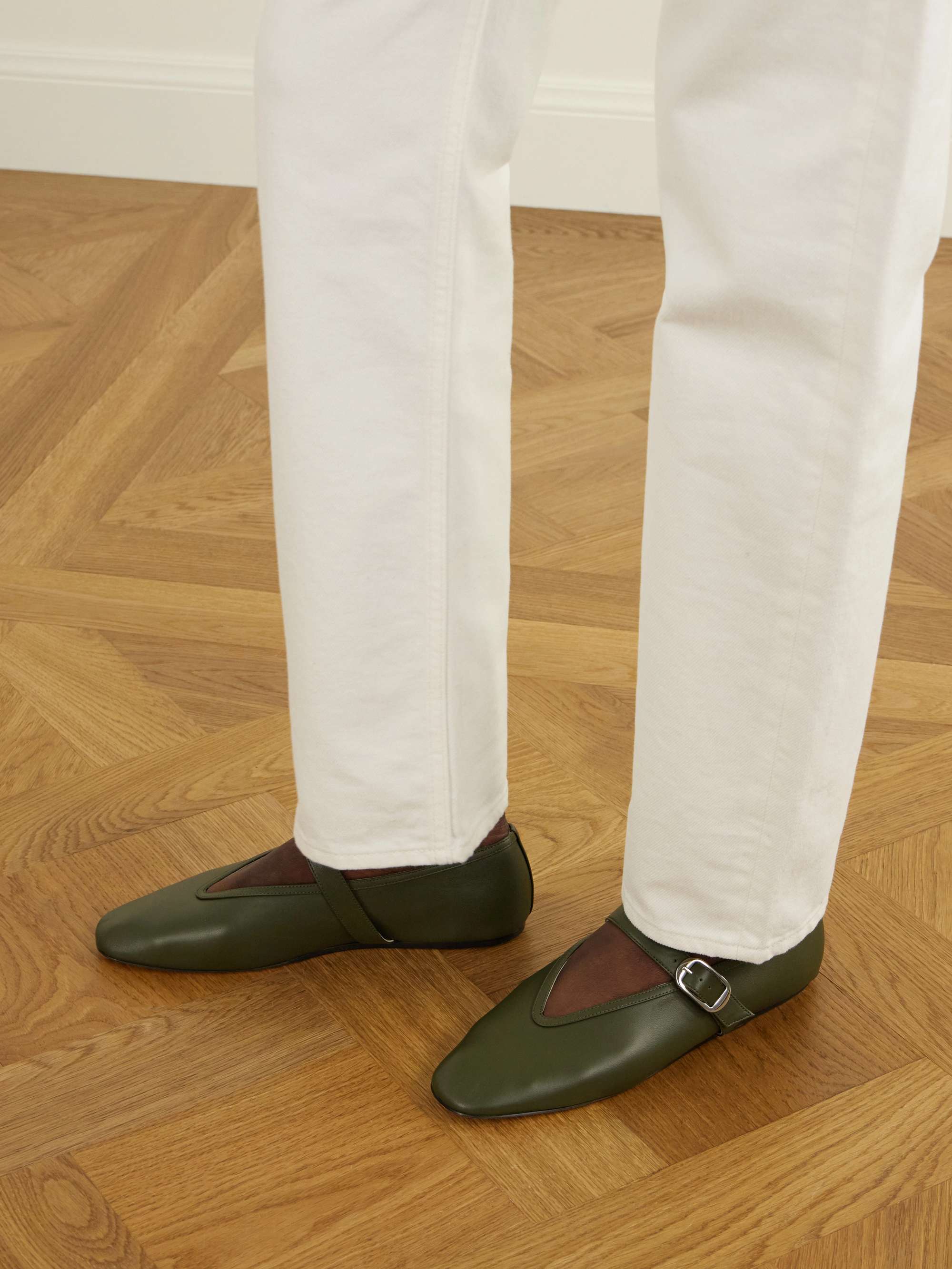 Stella Leather Flats
