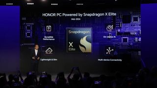 Image of the announcement of the Honor ARM PC