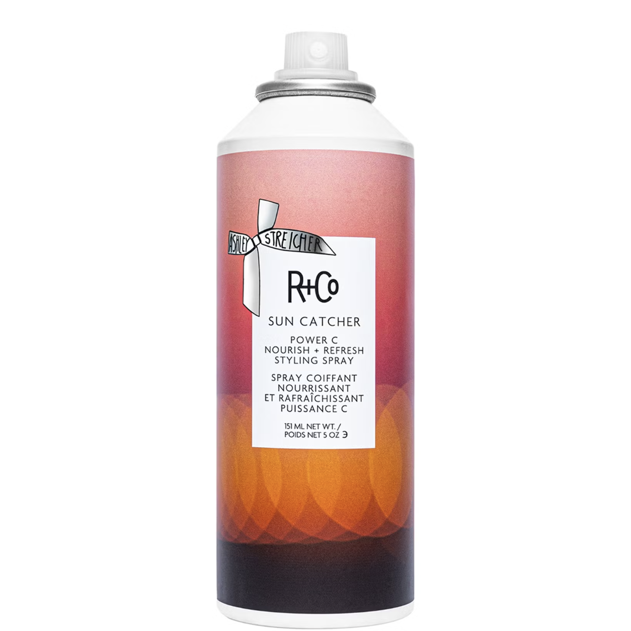 R+Co, R+co Sun Catcher Power C Nourish + Refresh Styling Spray 450&amp;deg;f Protection 151ml
