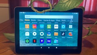 Amazon Fire HD 8 home apps