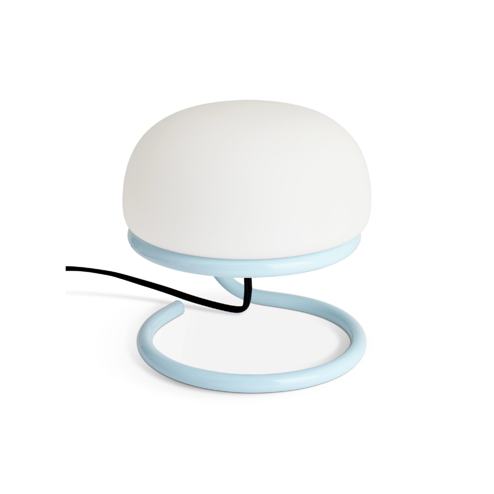 Habitat Blake Opal Glass Table Lamp - Blue