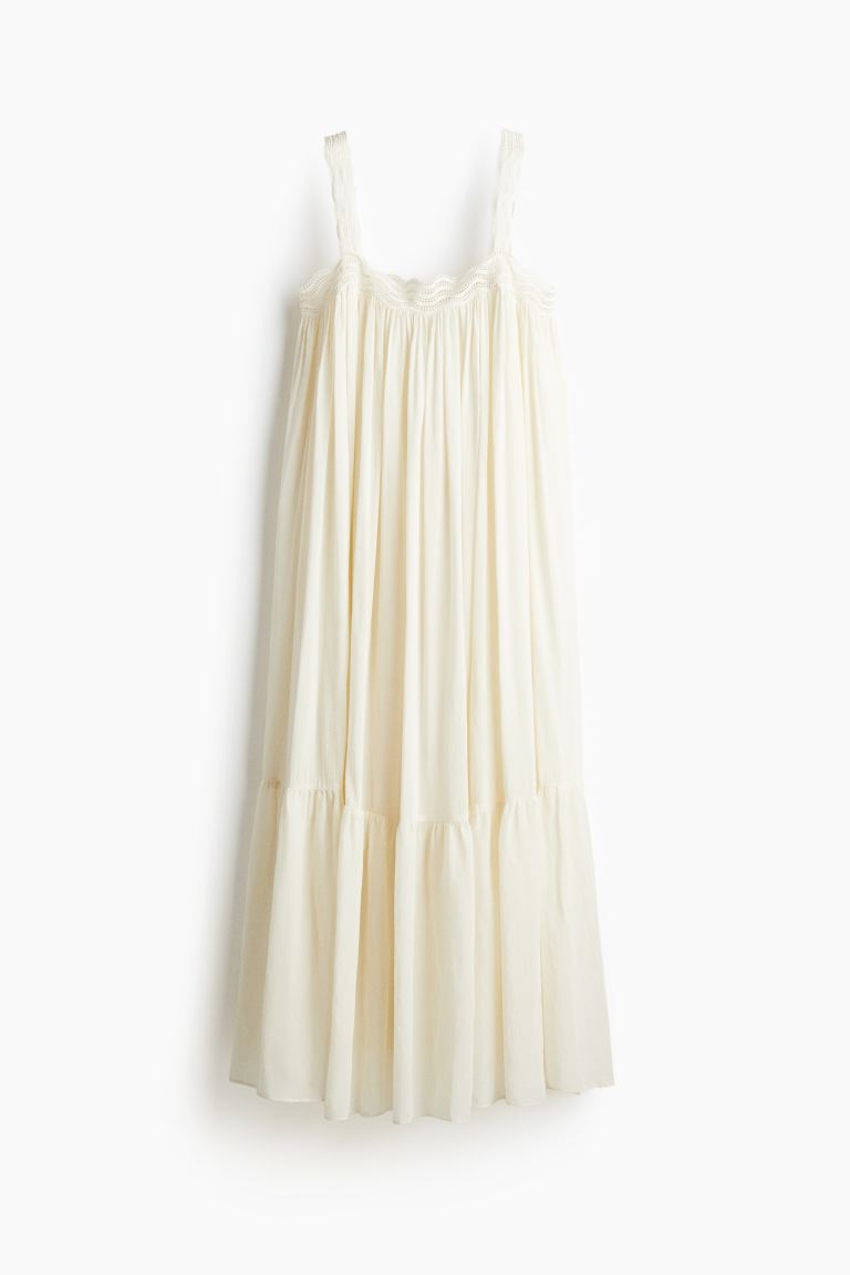 Cream Coloured A-Line Dress