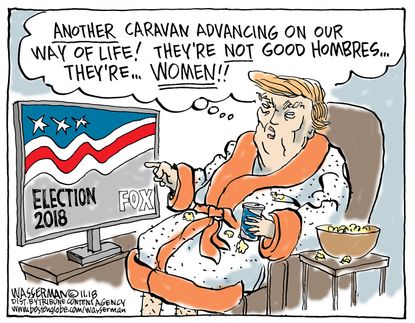 U.S. Trump midterm election 2018 Fox Trump women caravan