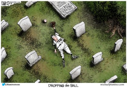 Political cartoon U.S. FBI tips Parkland shooting