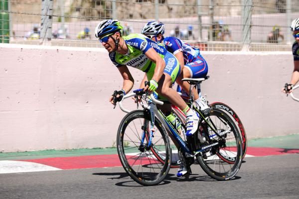 Vincenzo Nibali was the best placed Liquigas rider on today's stage in fifth place