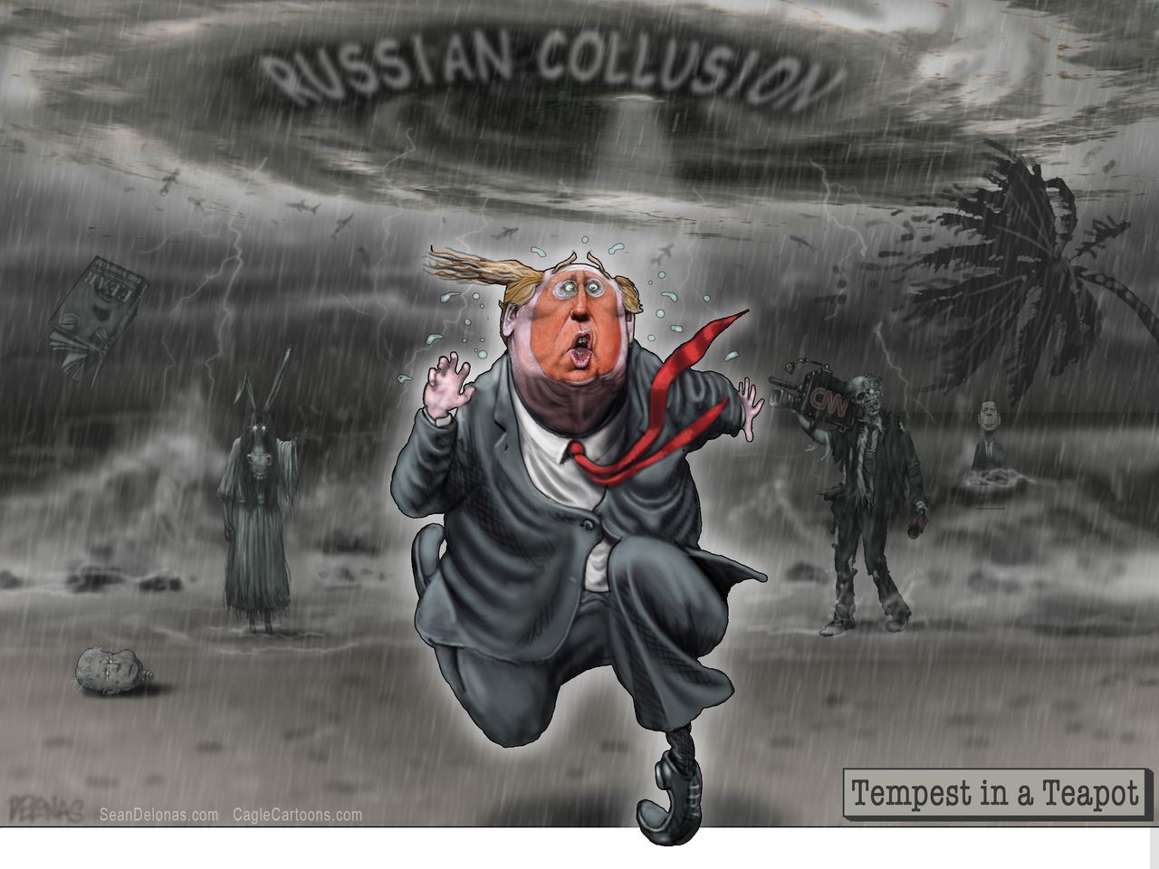 U.S. Trump Russia collusion hurricane