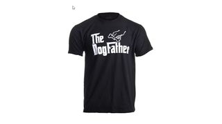 The Dogfather Fun Humor T-Shirt gift for dog owners