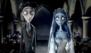Corpse Bride Victor and the Corpse Bride at the altar
