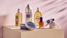 A selection of L'Occitane's best selling products.