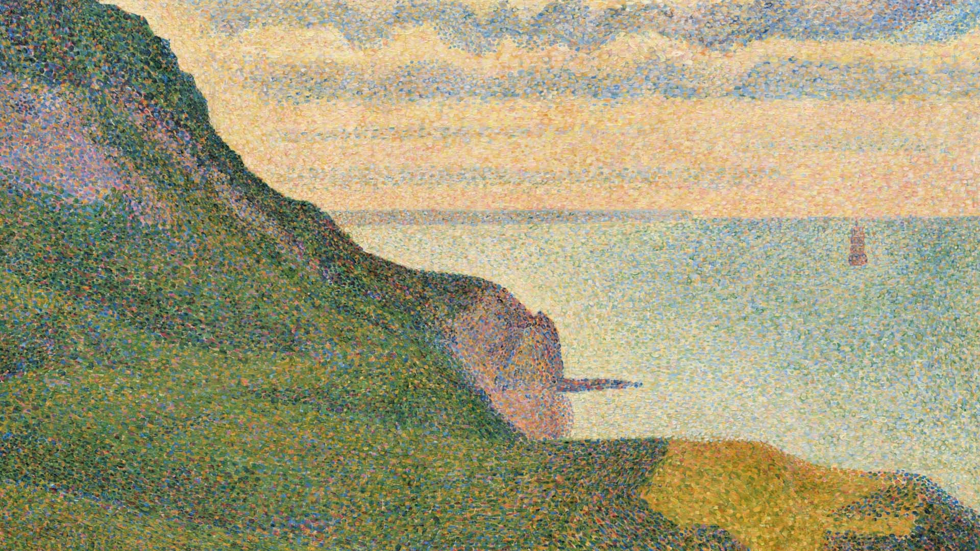 A Georges Seurat painting. 