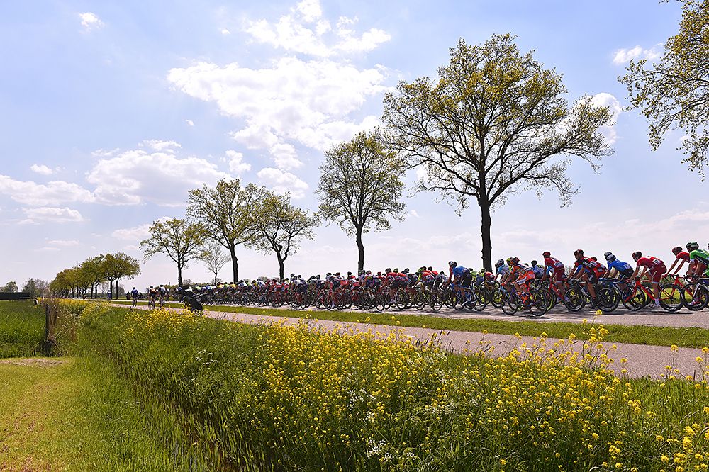 The race was very flat today