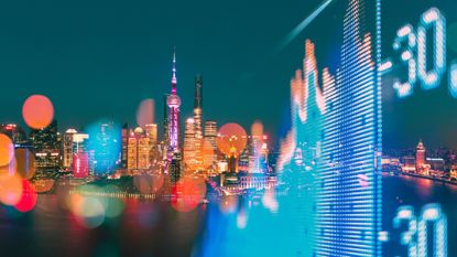China emerging market concept