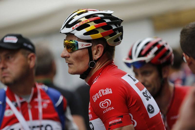 Andr&eacute; Greipel (Lotto Soudal) spent the stage in the points jersey