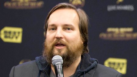 Greg Zeschuk attends Star Wars: The Old Republic launch at Best Buy in Times Square.