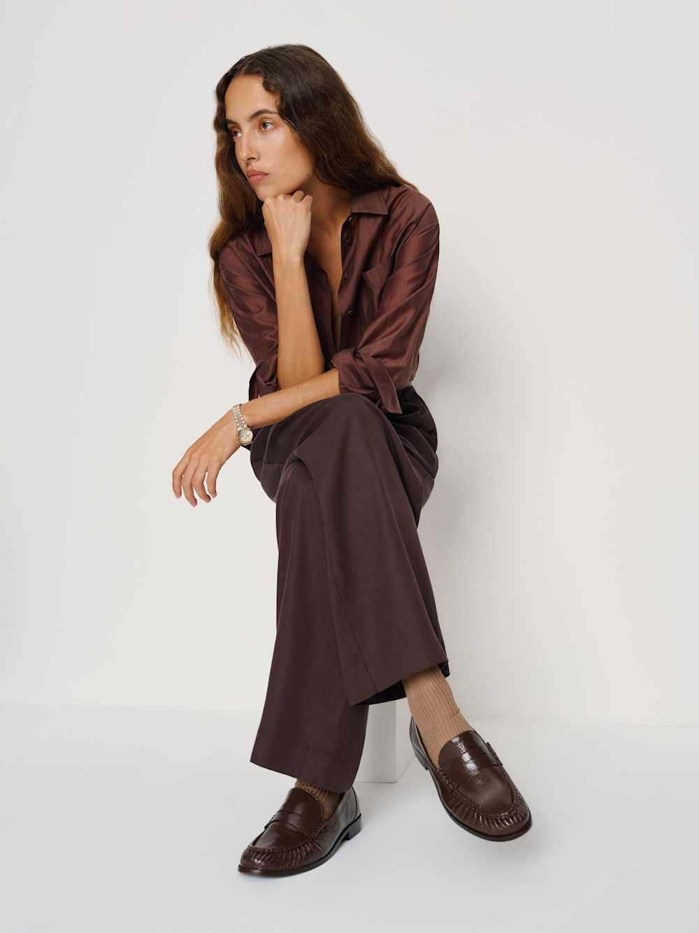 Francine Ruched Loafer