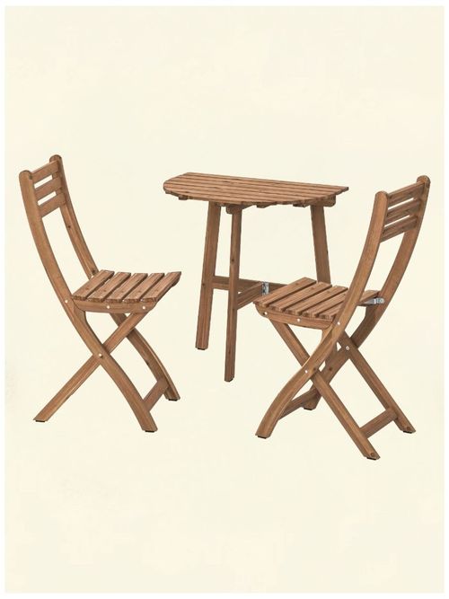 Askholmen Wall Table And Chairs - Outdoor