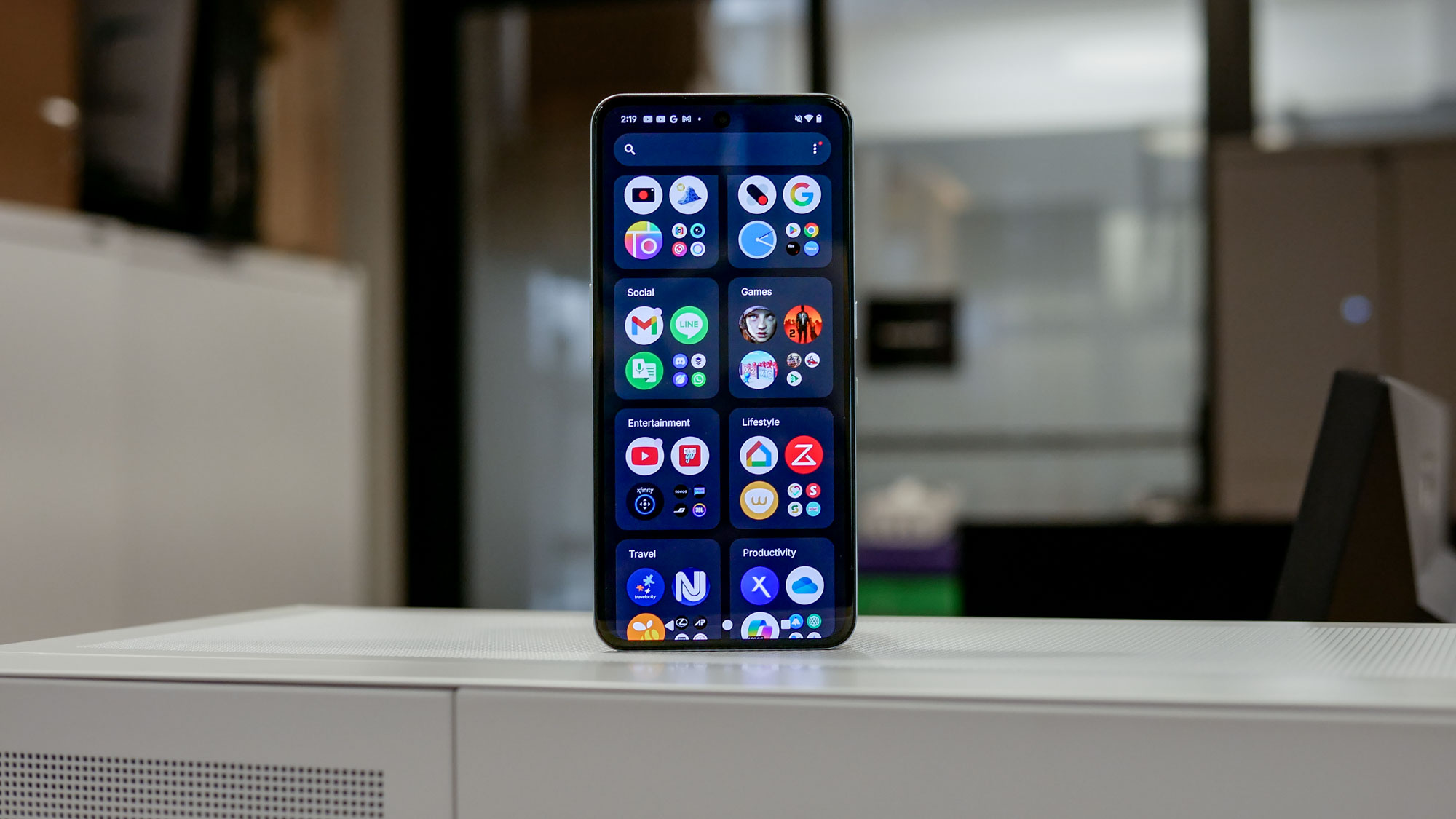 CMF Phone 2 Pro smart app drawer.