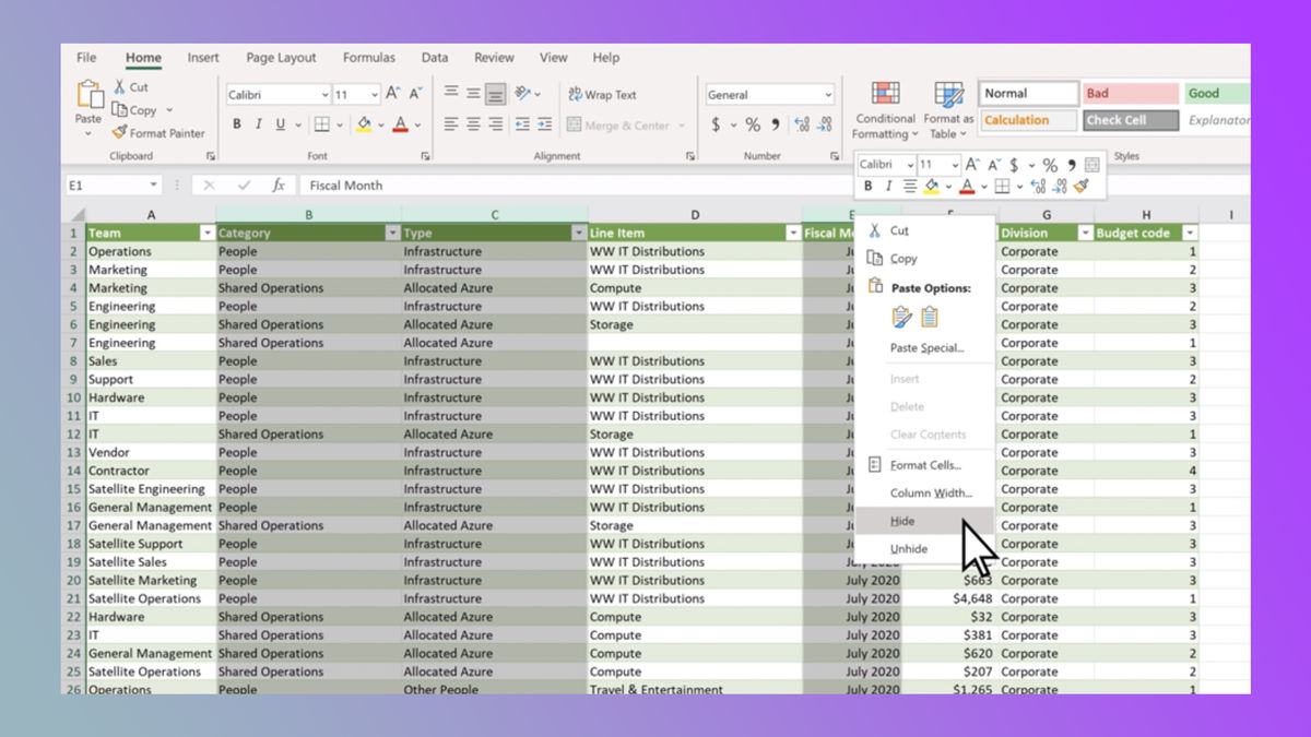 how-to-show-or-unhide-rows-or-columns-in-excel-flipboard