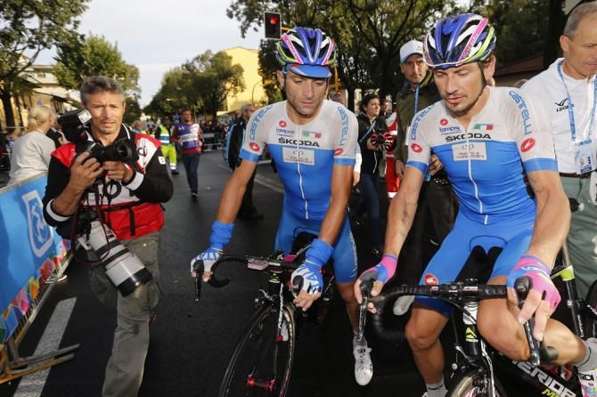 Michele Scarponi and Pozzato worked their socks off for Nibali