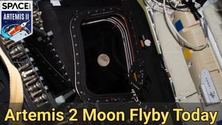 Artemis 2 Moon Flyby Today